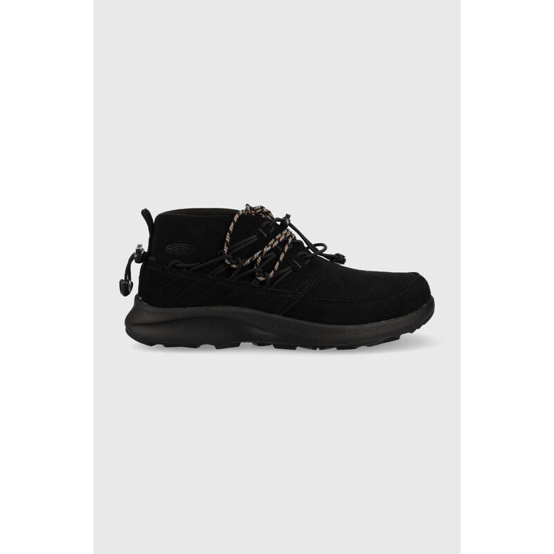 Boty Keen Uneek Chukka pánské, černá barva, 1026730-BLACK