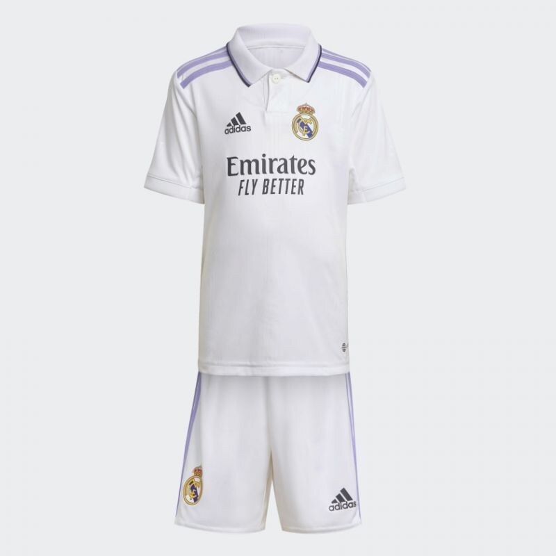 NIKE Dětská fotbalová souprava Real Madrid H Mini Jr HA2667 - Adidas