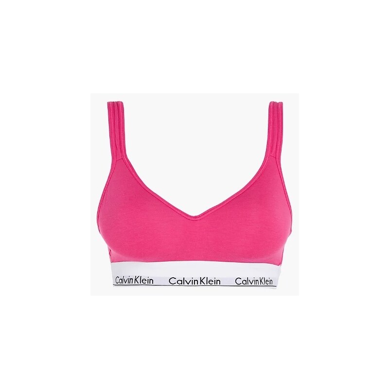 Dámská podprsenka QF5490E VHZ růžová - Calvin Klein 76056906