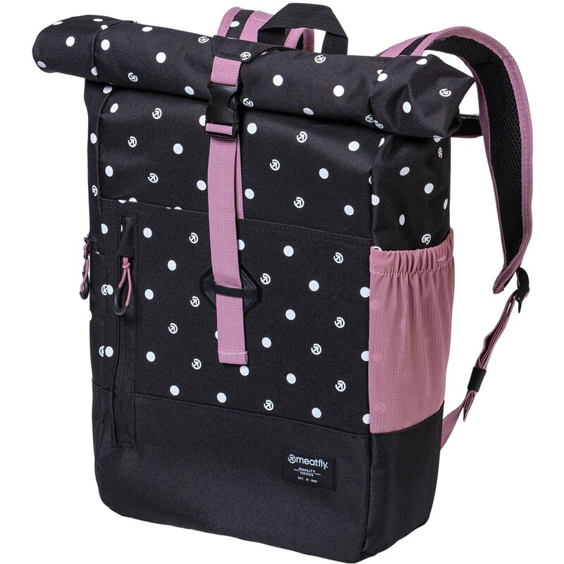 Meatfly batoh Holler Black Dots 28 L | Černá