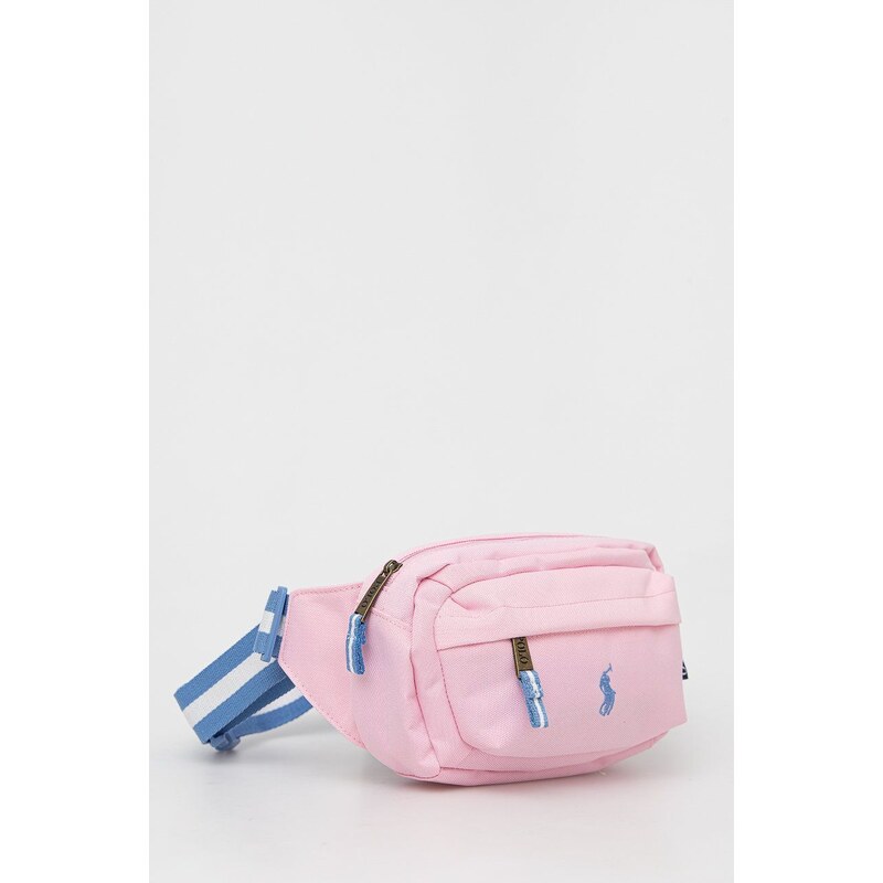 Dětská ledvinka Polo Ralph Lauren růžová barva
