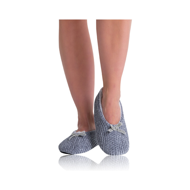Domácí bačkůrky HOME SHOES - BELLINDA - šedá 76047400
