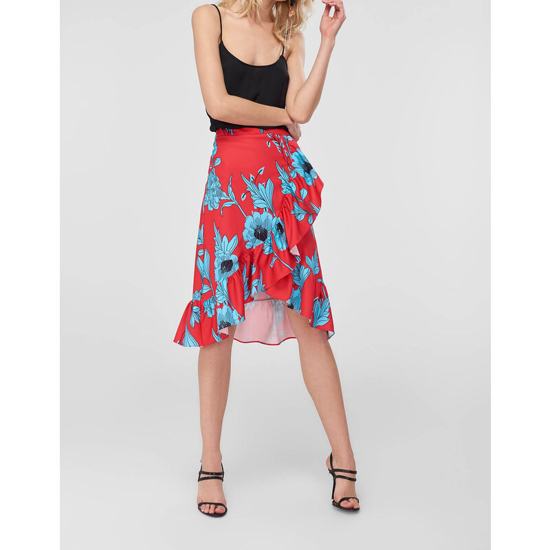 Womens Skirt Trendyol Wrap Ruffle