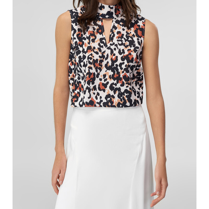 Womens Blouse Trendyol Multicolored Sleeveless 107099007