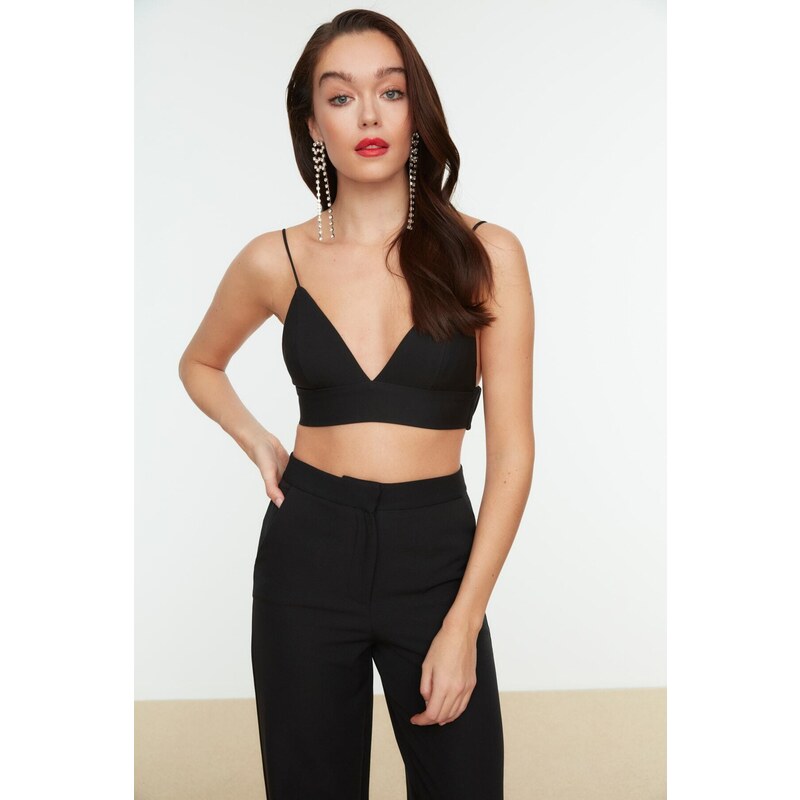 Dámský Crop Top Trendyol Stone