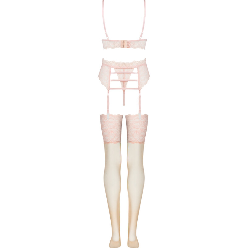 LivCo Corsetti Fashion Flooranis Peach Emporio 4dílná světle růžová sada