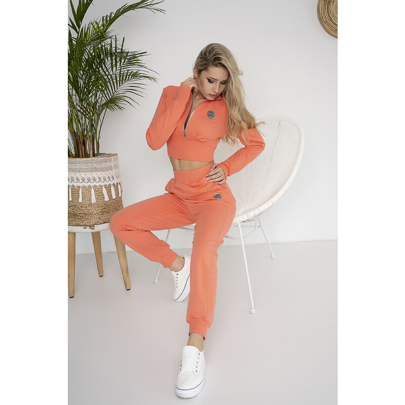 Ptakmoda tepláková souprava s krátkou mikinou 60075060