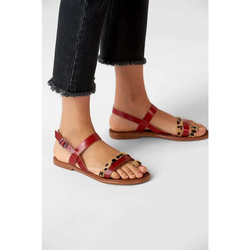 Dámské sandály Trendyol Leopard 107098999