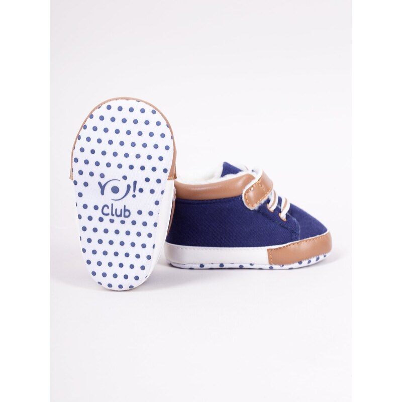 Yoclub Kids's Baby Boy's Shoes OBO-0195C-1900 Navy Blue