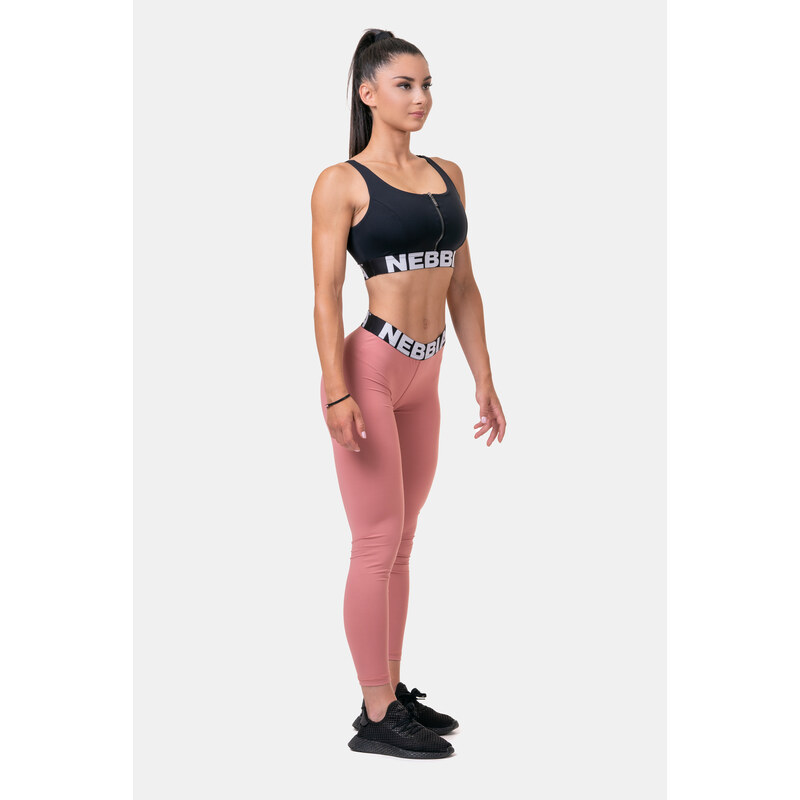 Nebbia Squat Hero scrunch butt legíny old rose XS