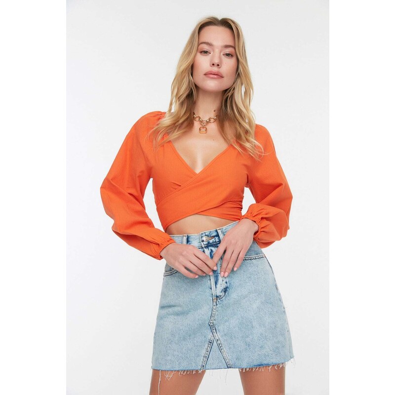 Dámský crop top Trendyol Basic