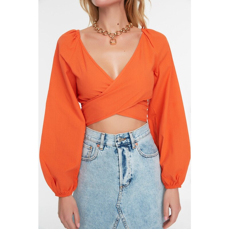 Dámský crop top Trendyol Basic