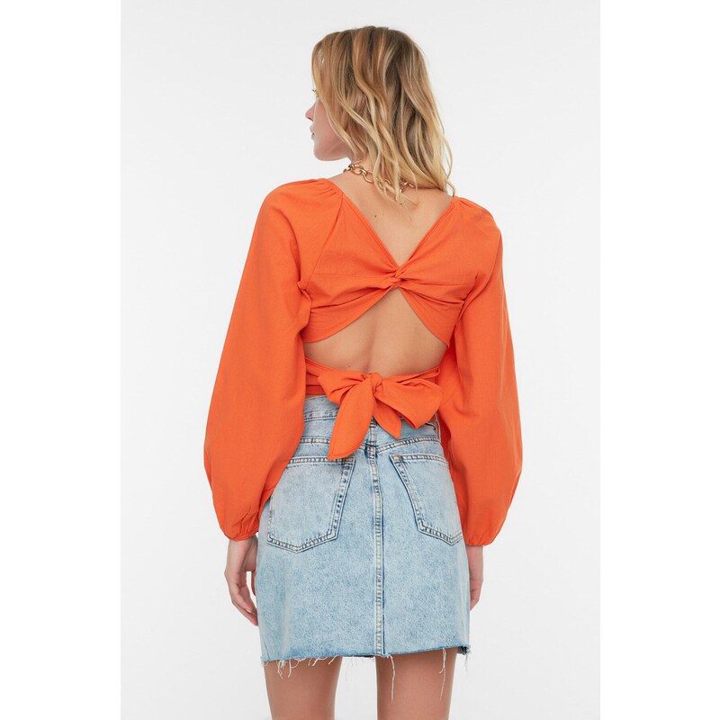 Dámský crop top Trendyol Basic