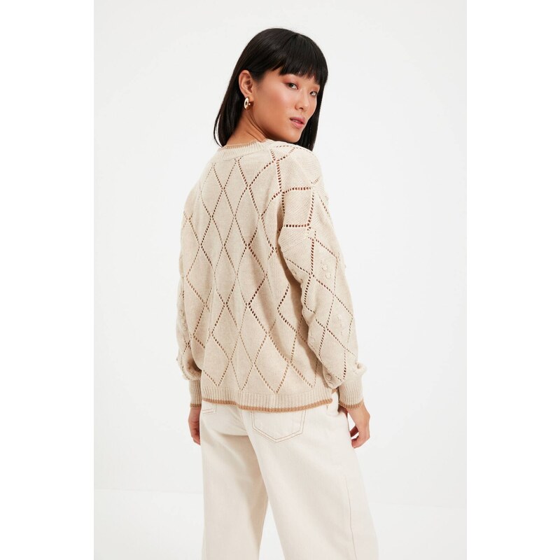 Dámský cardigan Trendyol Openwork