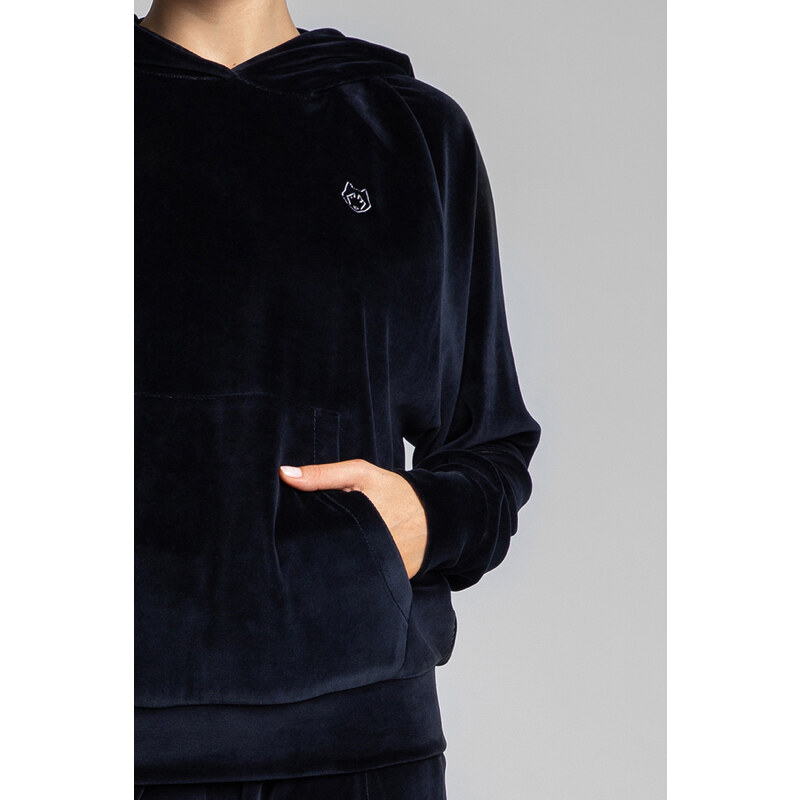 LaLupa Woman's Hoodie LA013 Navy Blue