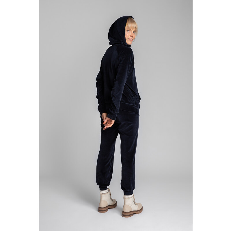 LaLupa Woman's Hoodie LA013 Navy Blue