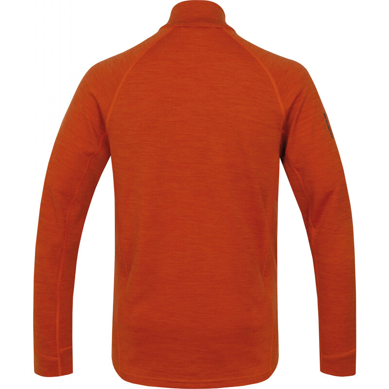 Men's merino wool sweatshirt Husky Alou M brick