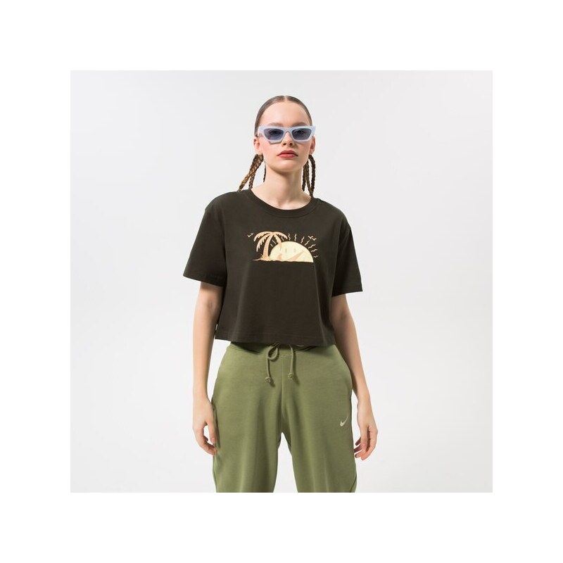 Nike Tričko Sportswear Crop ženy Oblečení Polo trika a trička DQ3309-355