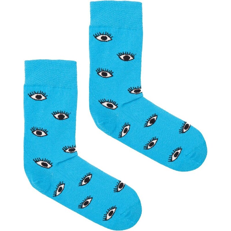 Kabak Unisex ponožky s modrýma očima