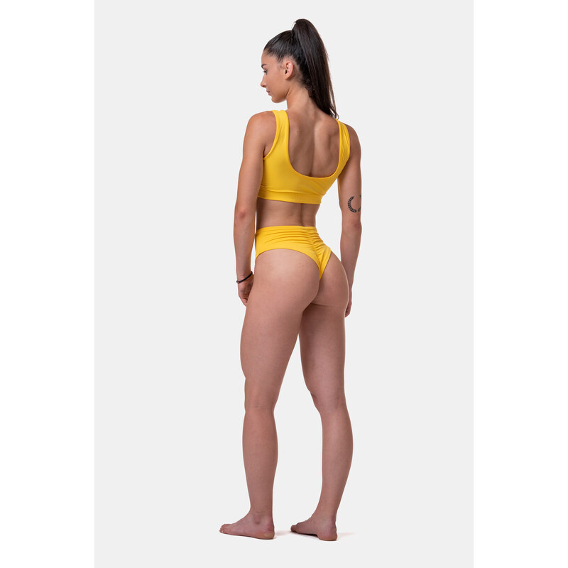 Nebbia Miami sporty bikini - vrchní díl 554 yellow S