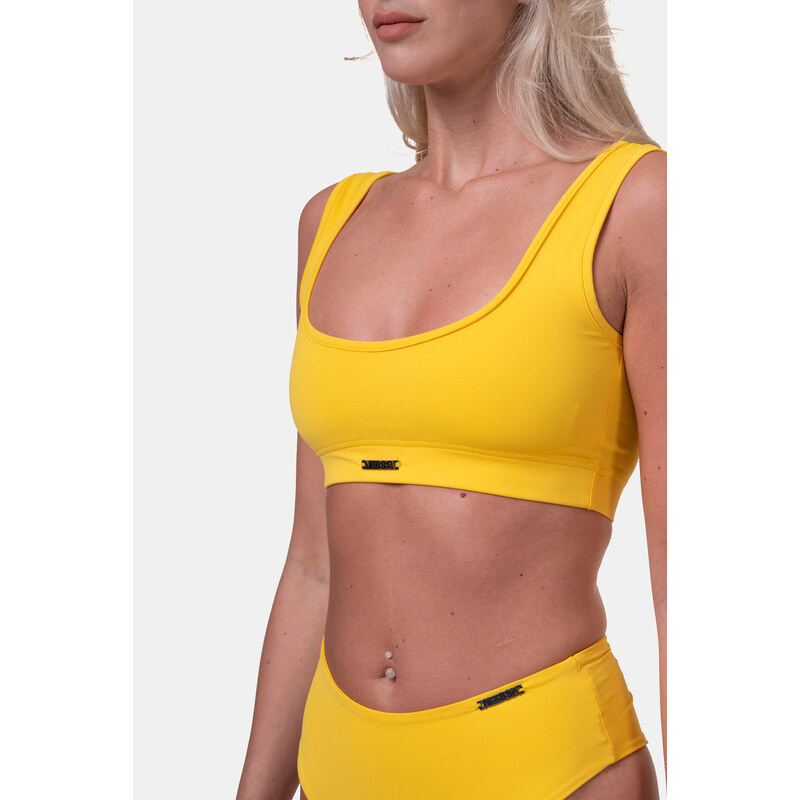 Nebbia Miami sporty bikini - vrchní díl 554 yellow S