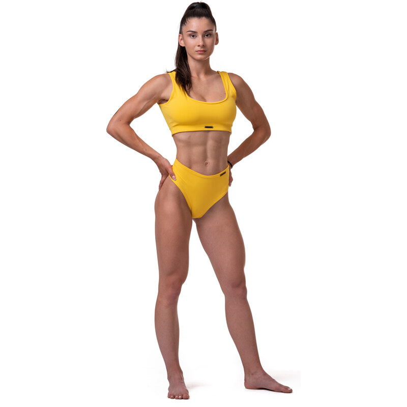 Nebbia Miami sporty bikini - vrchní díl 554 yellow S