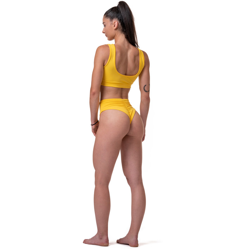 Nebbia Miami sporty bikini - vrchní díl 554 yellow S