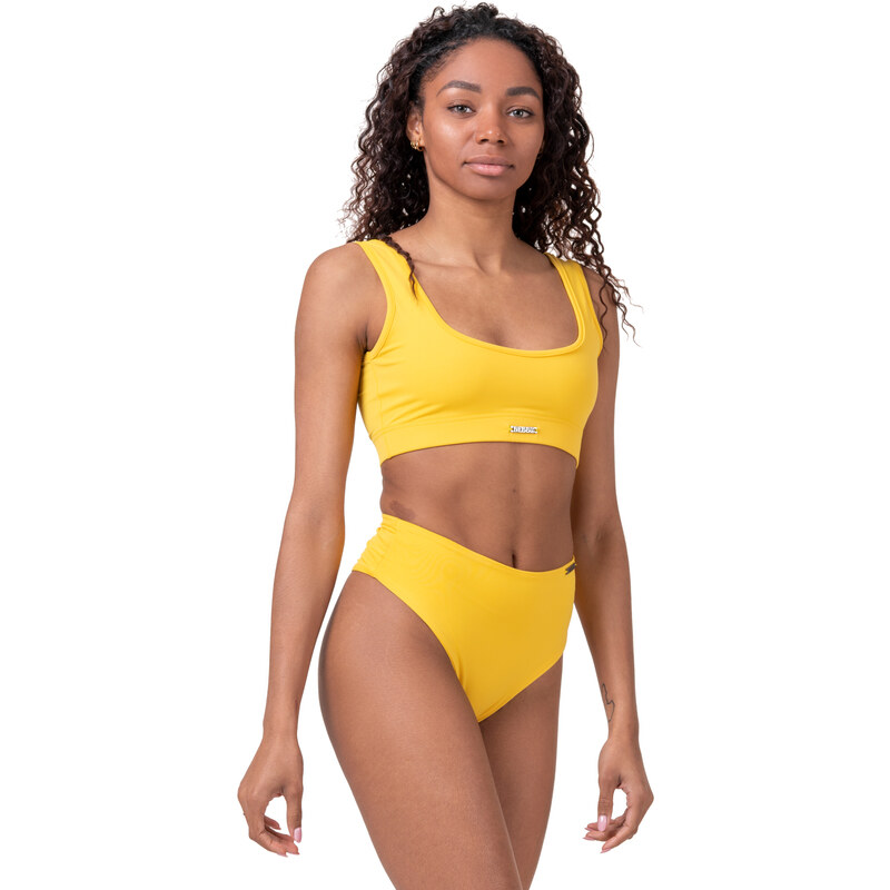 Nebbia Miami sporty bikini - vrchní díl 554 yellow S