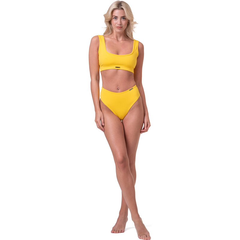 Nebbia Miami sporty bikini - vrchní díl 554 yellow S