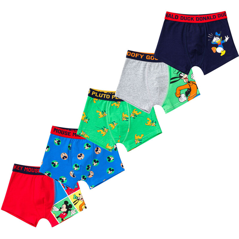 Licensed Chlapecké boxerky Mickey Mouse 5 Pack - Frogies