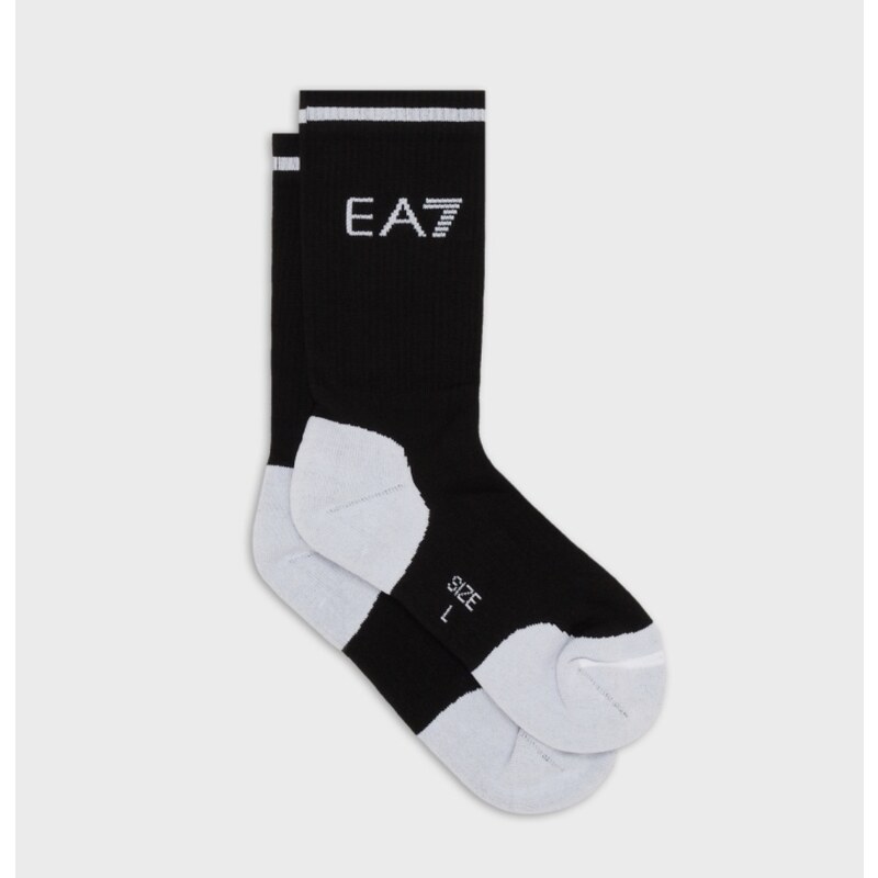 SOCK EA7 Emporio Armani BLACK/WHITE