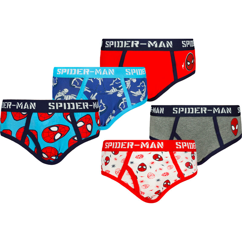 Licensed Chlapecké slipy Spiderman 5 Pack - Frogies