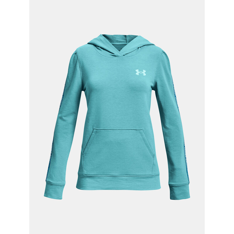 Under Armour Mikina Rival Terry Hoodie-BLU - Holky