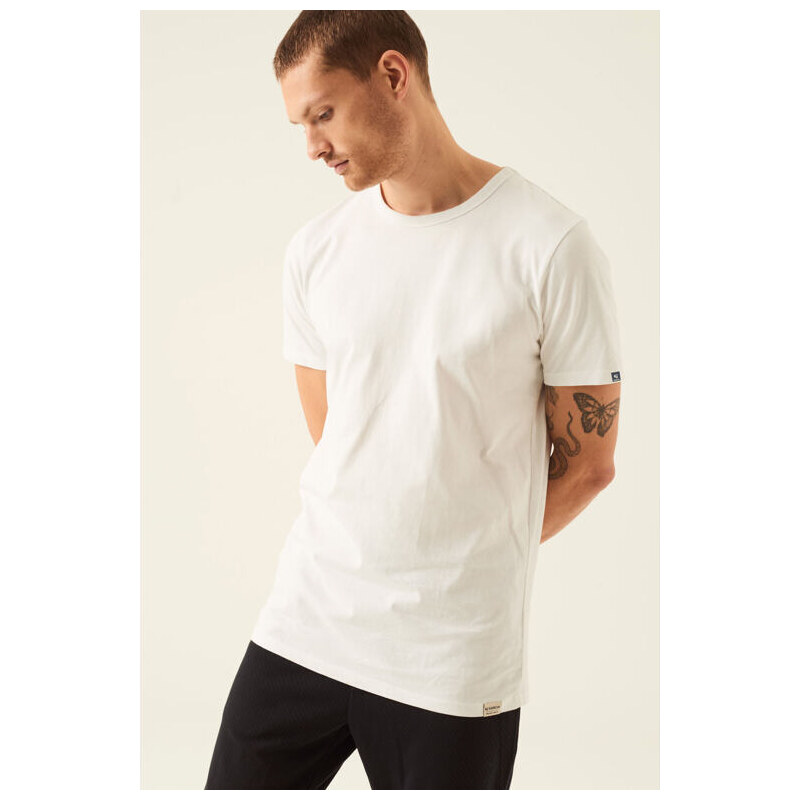 Pánské triko GARCIA mens T-shirt ss 50 white