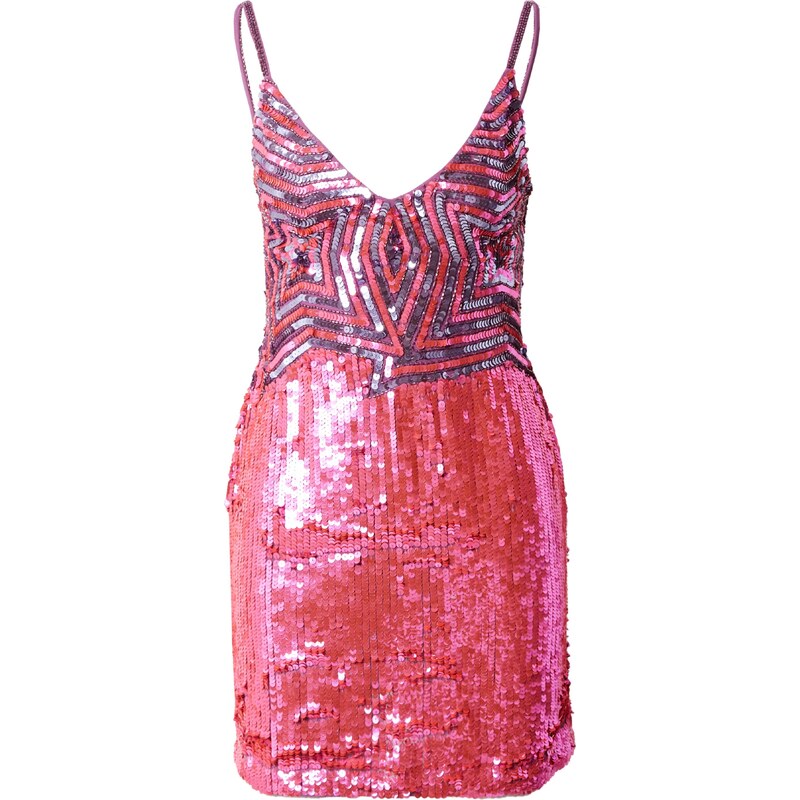 Nasty Gal Koktejlové šaty fialová / pink