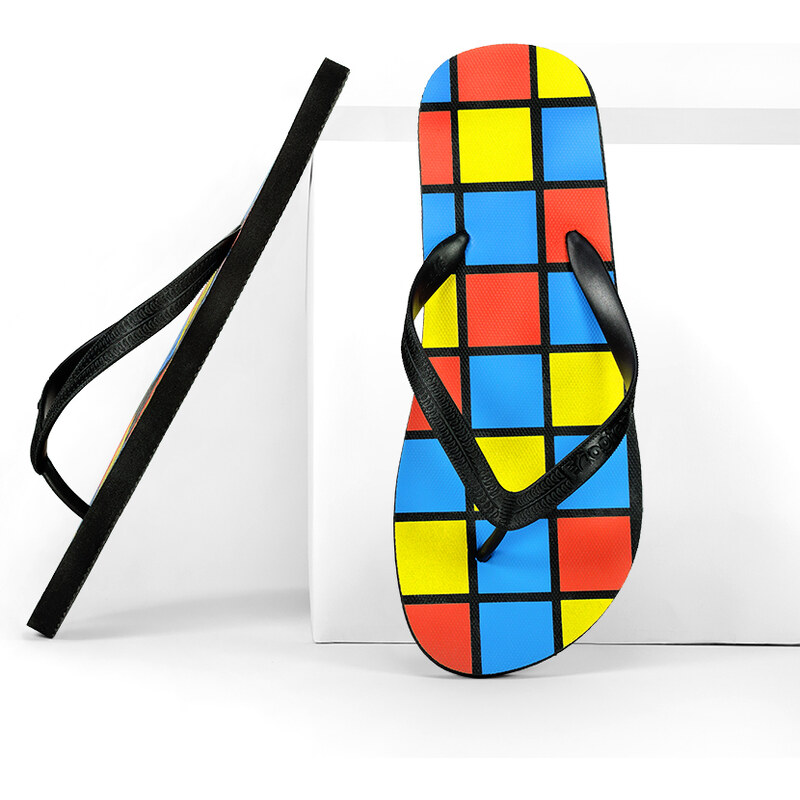 Pánské žabky Frogies Rubik's Cube