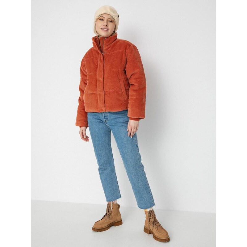 RVCA Eezeh Puffer (cinnamon)červená