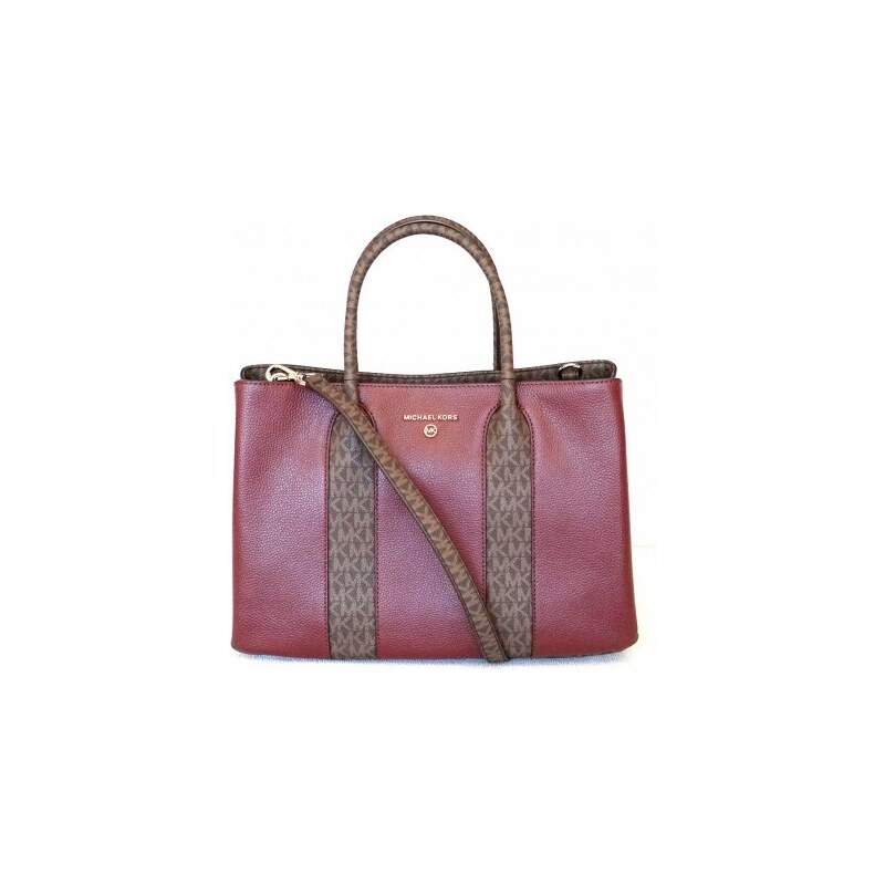 MICHAEL KORS dámská kabelka AUSTIN 30F2SANS3L MERLOT LD SATCHEL LEATHER Michael Kors 30F2SANS3L 196163507484