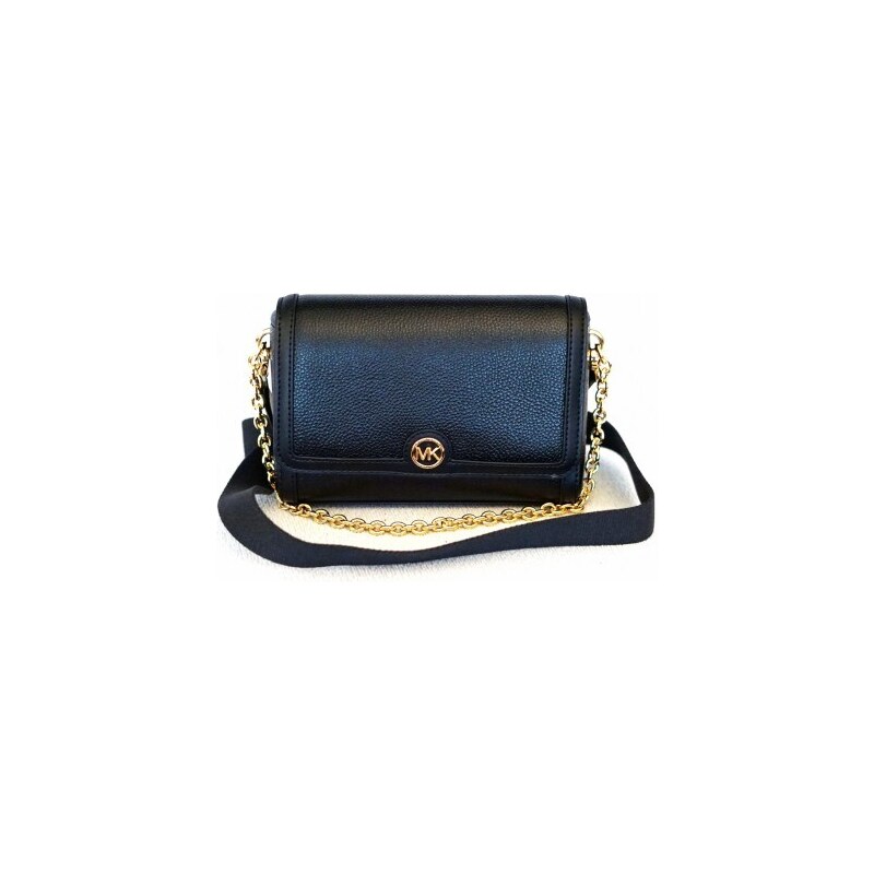 Michael Kors dámská kabelka crossbody FREYA 32T2G7FC5L BLACK SM CNV CHN PONTE XBODY LEATHER Michael Kors 32T2G7FC5L 196163335728