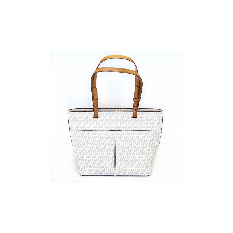 Michael Kors Kabela BEDFORD 30F2GBFT2B VANILLA/ACRN MD TZ POCKET TOTE Michael Kors 30F2GBFT2B 196163502724