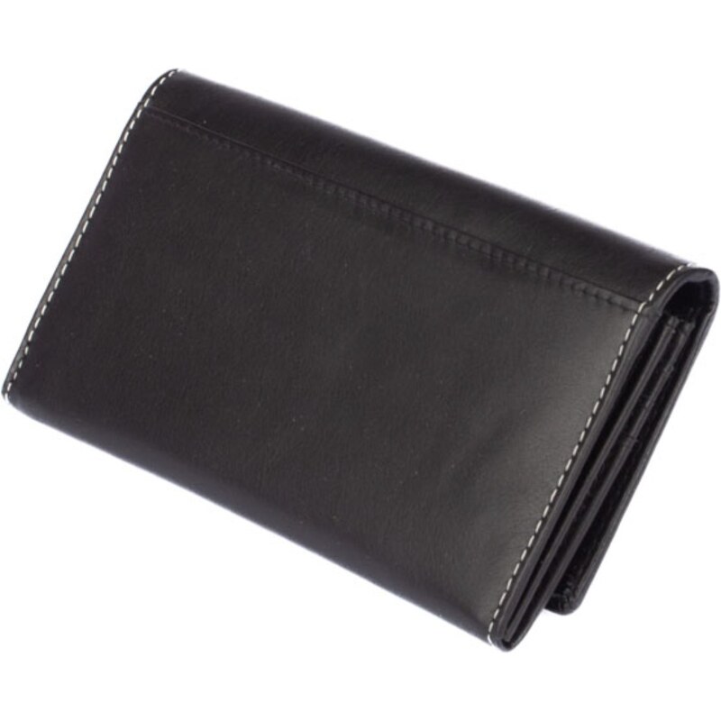 Dariya bags Černá dámská peněženka kožená