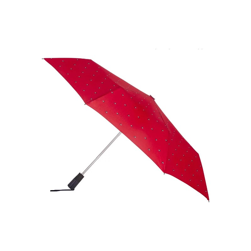 Unisex Logo deštník Tommy Hilfiger - červený - GLAMI.cz