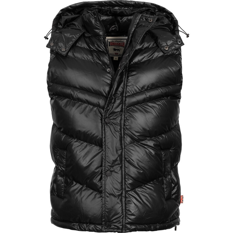 Pánská vesta Lonsdale 117157-Black