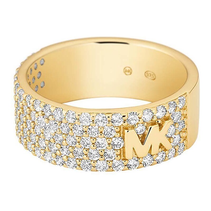 Pozlacený stříbrný prsten Michael Kors