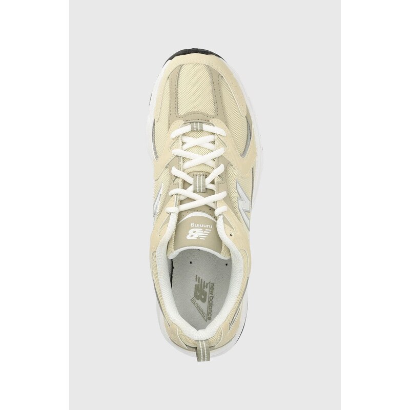 Sneakers boty New Balance MR530SMD béžová barva