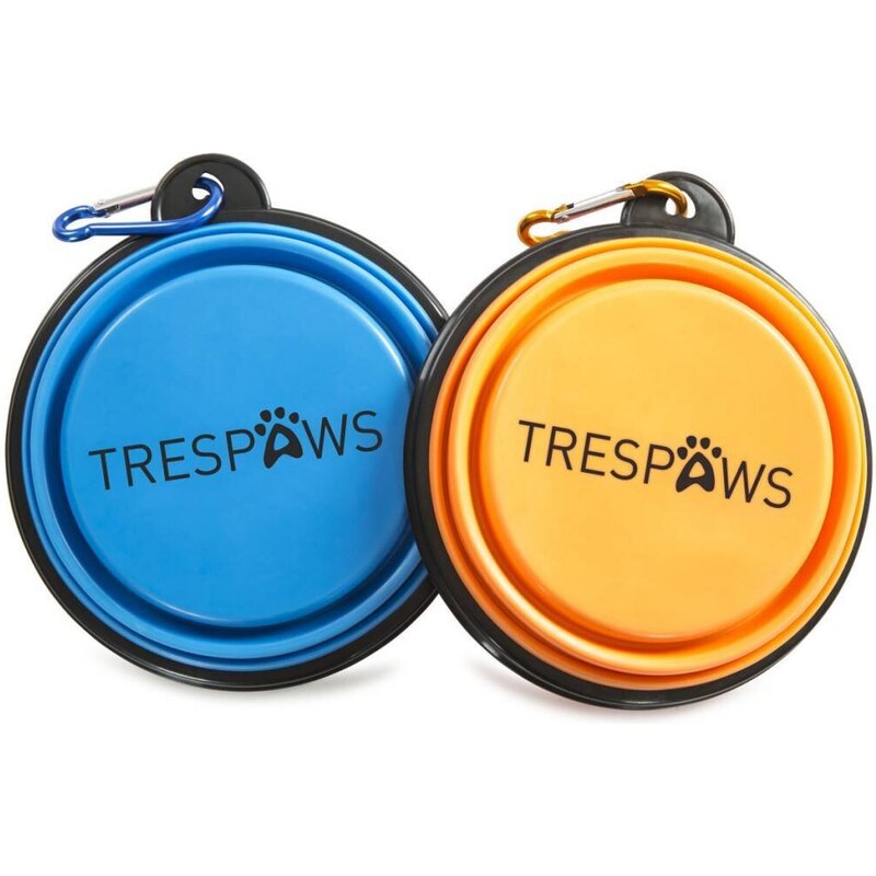 Trespaws Přenosné skládací misky pro psy Trespass Sippy
