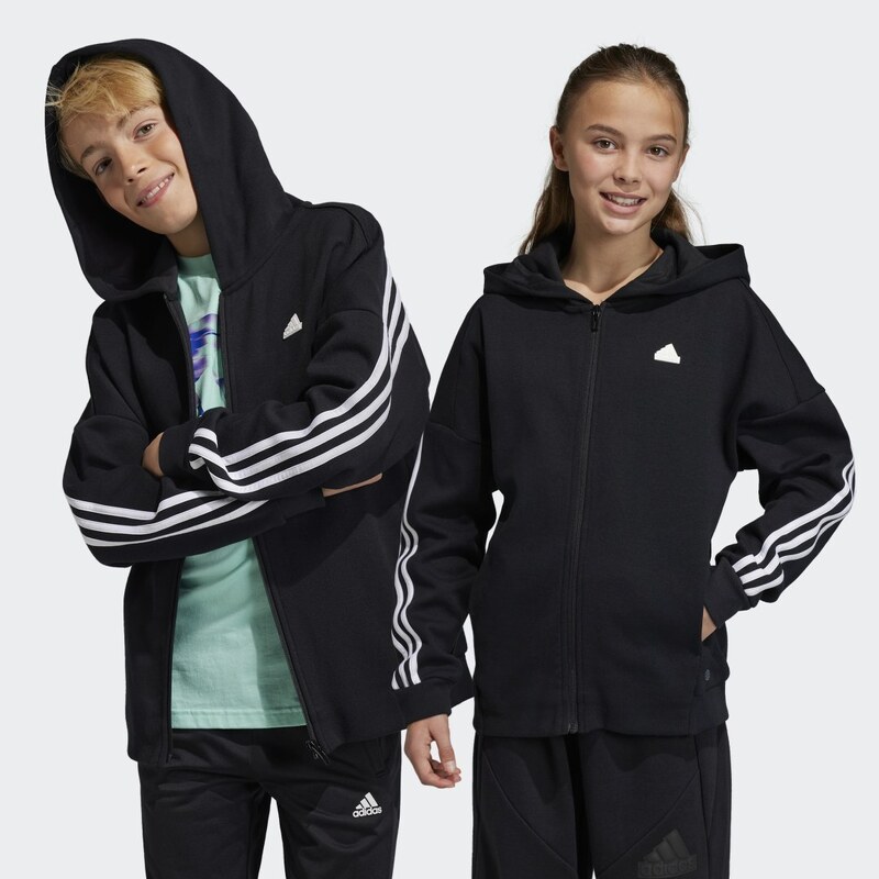 Adidas Sportovní bunda Future Icons 3-Stripes Full-Zip Hooded