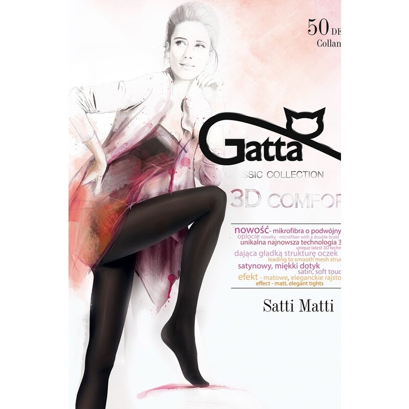 Dámské punčochové kalhoty SATTI MATTI 50 DEN - GATTA 42617974
