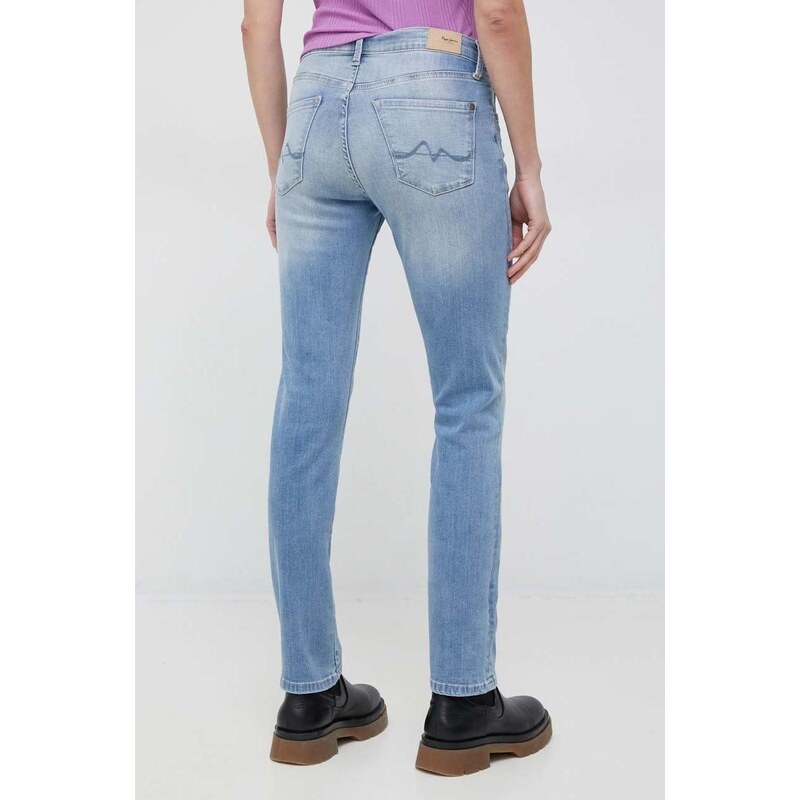 Džíny Pepe Jeans Grace dámské, medium waist