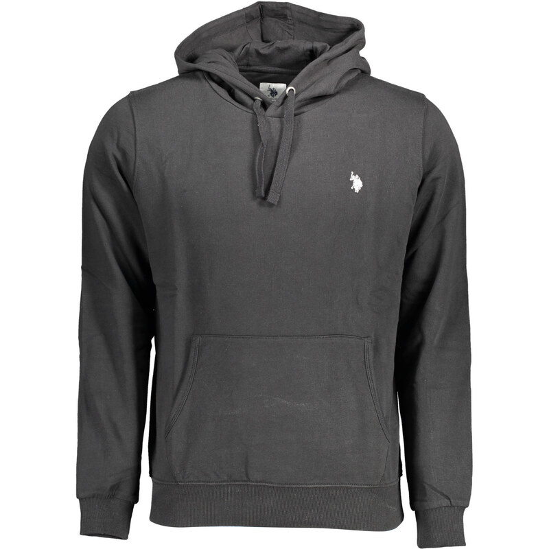 US Polo Assn Černá mMikina s kapucí US Polo